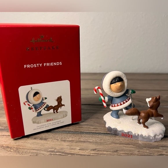 Hallmark Keepsake NEW 2021 “Frosty Friends” Christmas Ornament 42nd in series - Picture 2 of 9